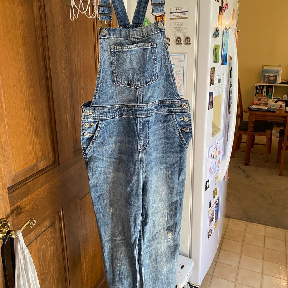 Cat & Jack Blue Denim Overalls